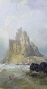 Clarkson Frederick Stanfield St. Michael's Mount, Cornwall Sweden oil painting artist